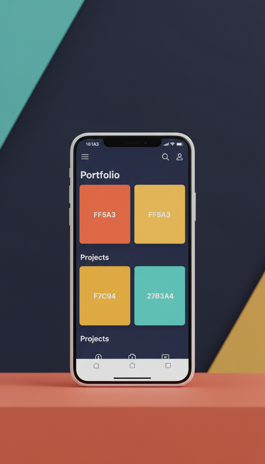 Mobile Portfolio App Experience