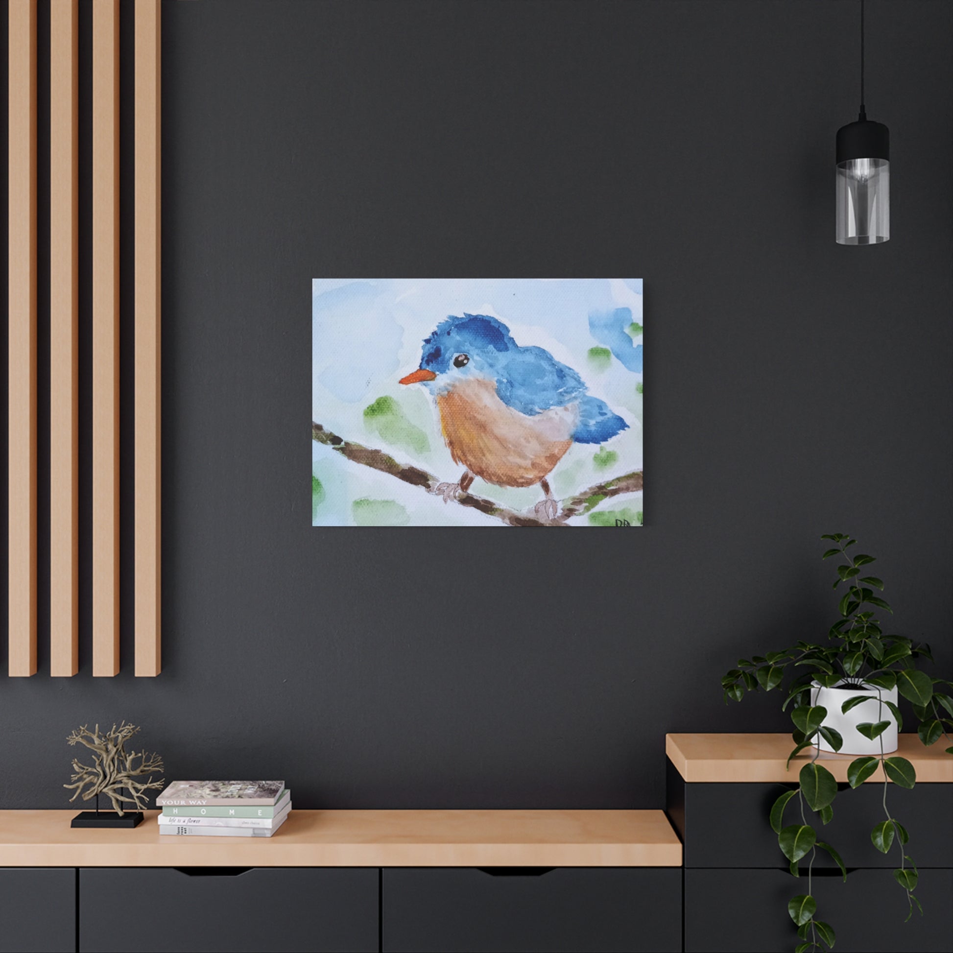 Perched on a Birch
