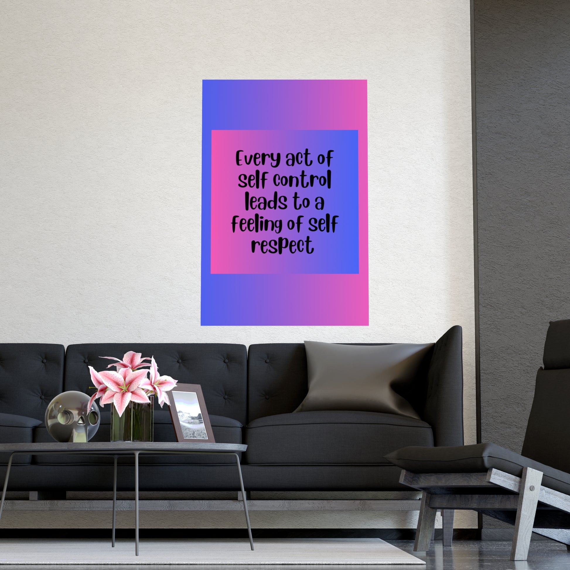 Inspirational Quote Poster: Every Act Of