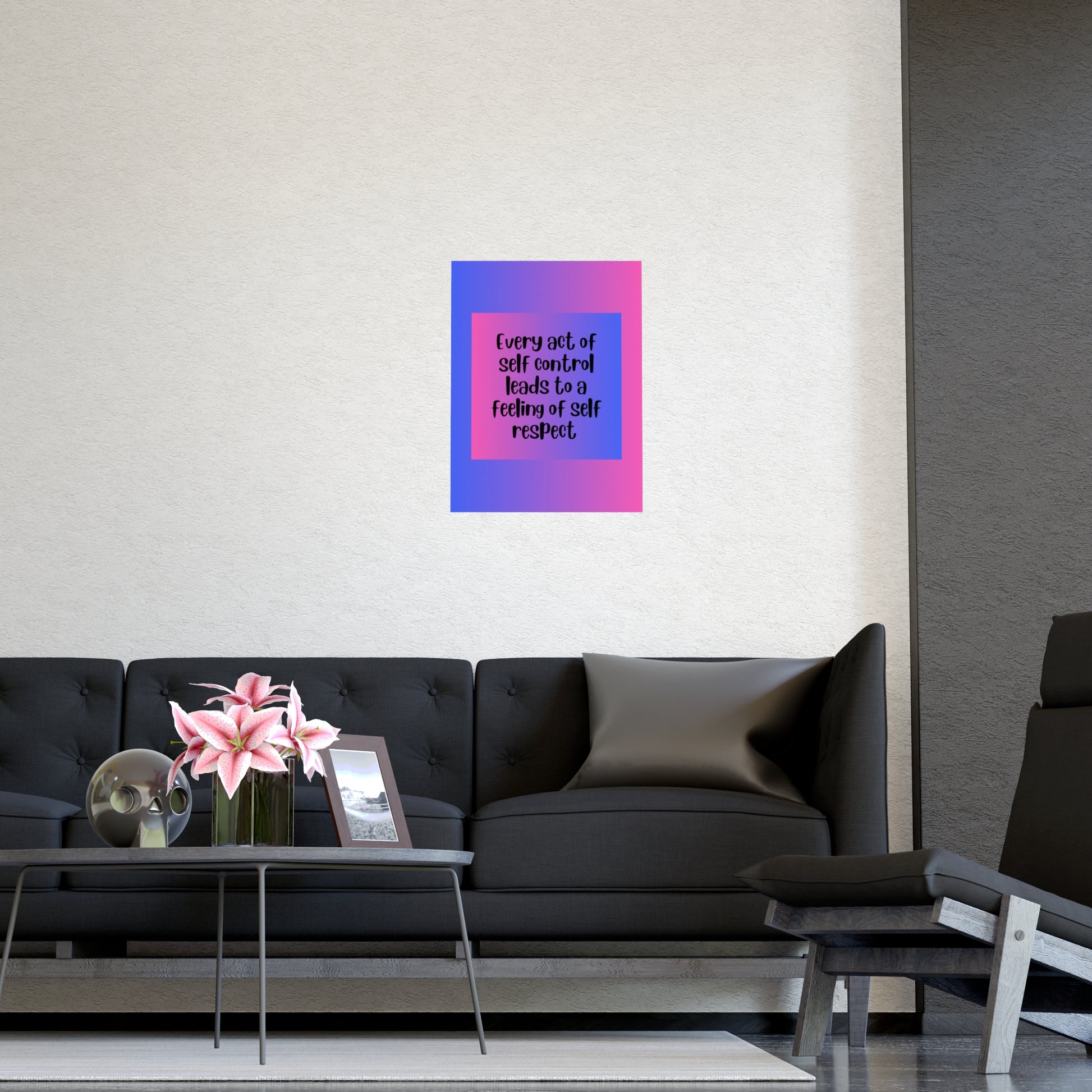 Inspirational Quote Poster: Every Act Of