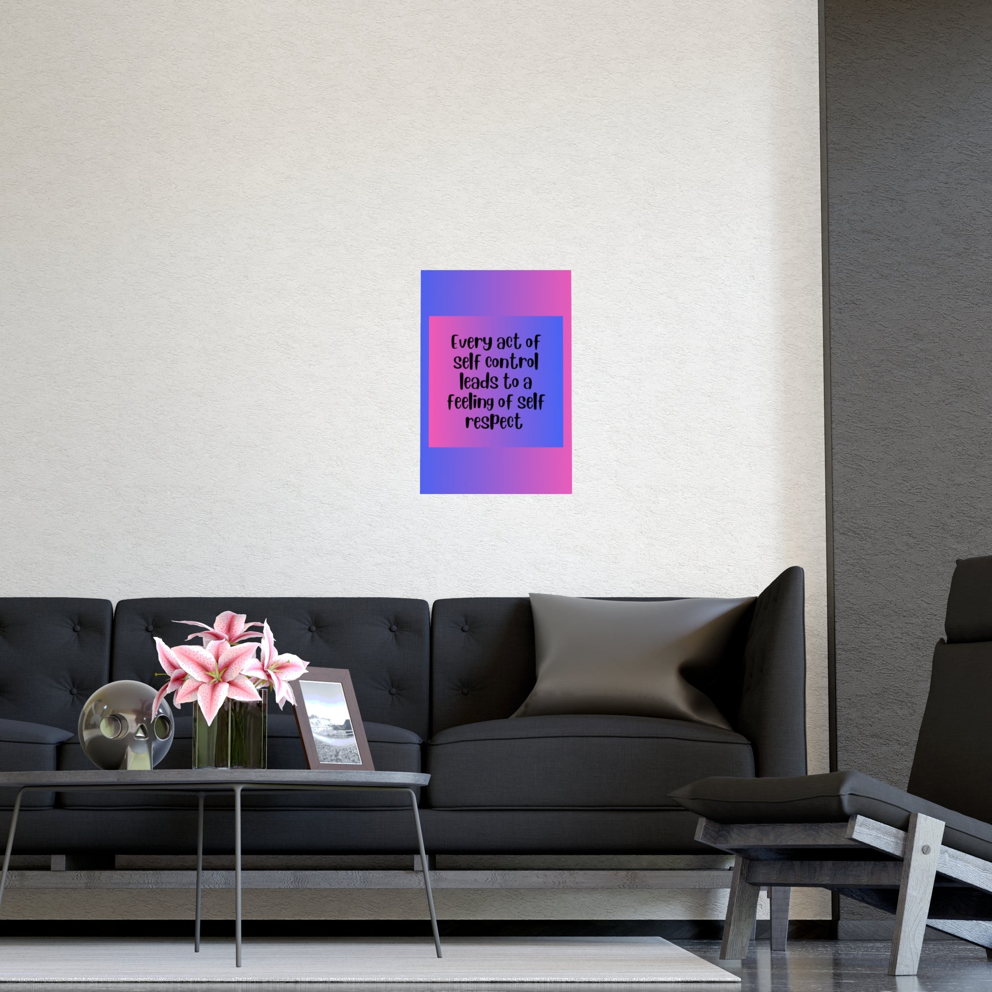 Inspirational Quote Poster: Every Act Of