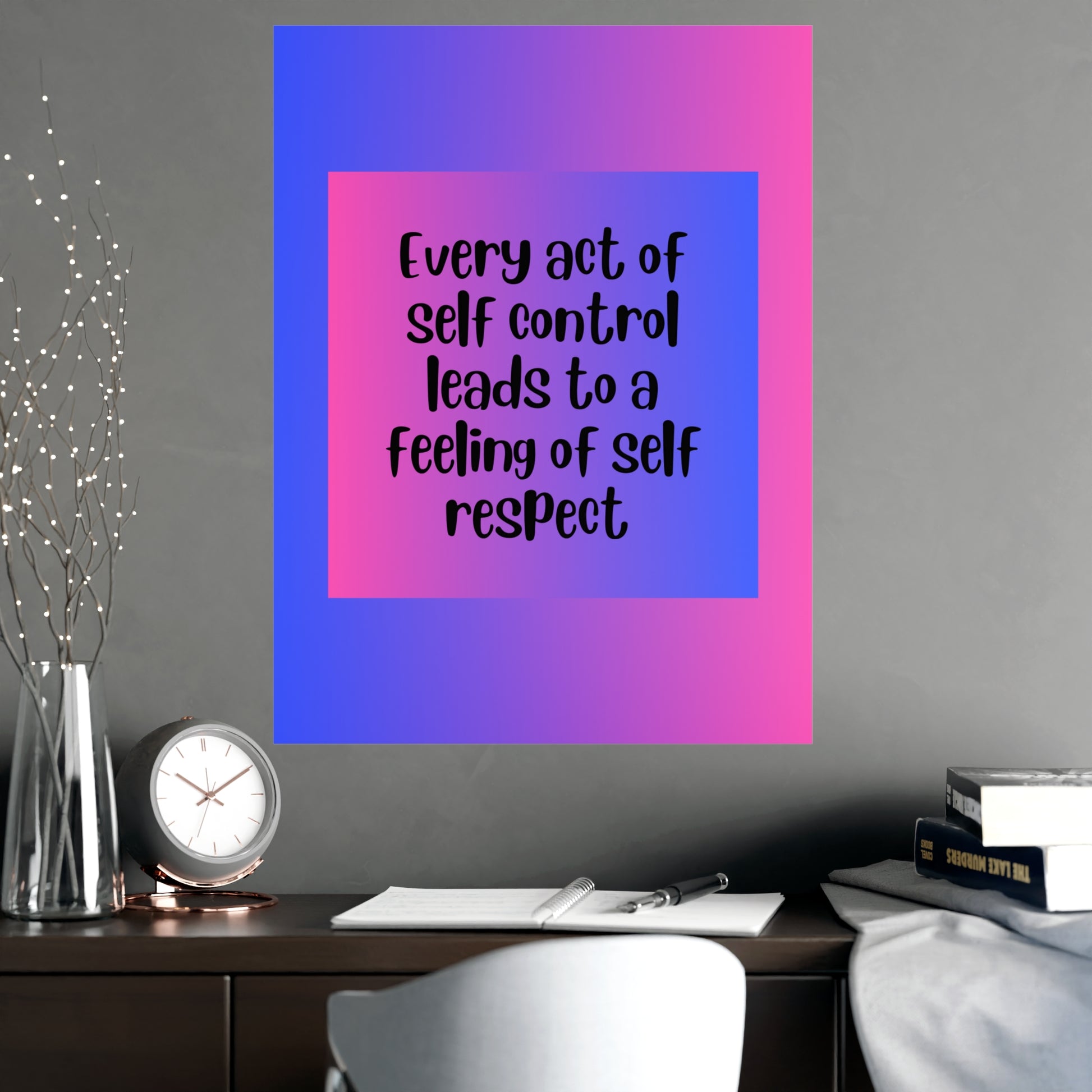 Inspirational Quote Poster: Every Act Of