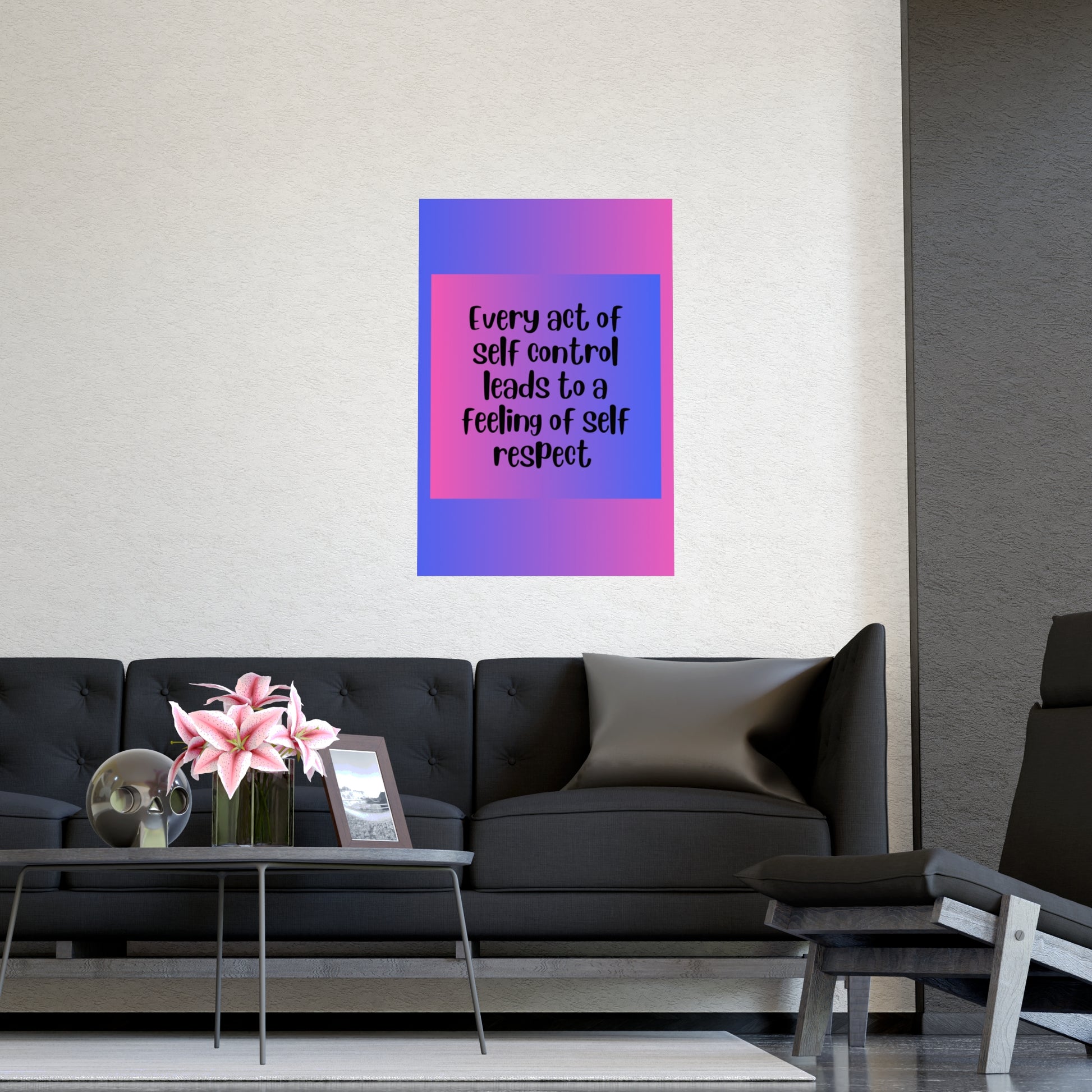 Inspirational Quote Poster: Every Act Of