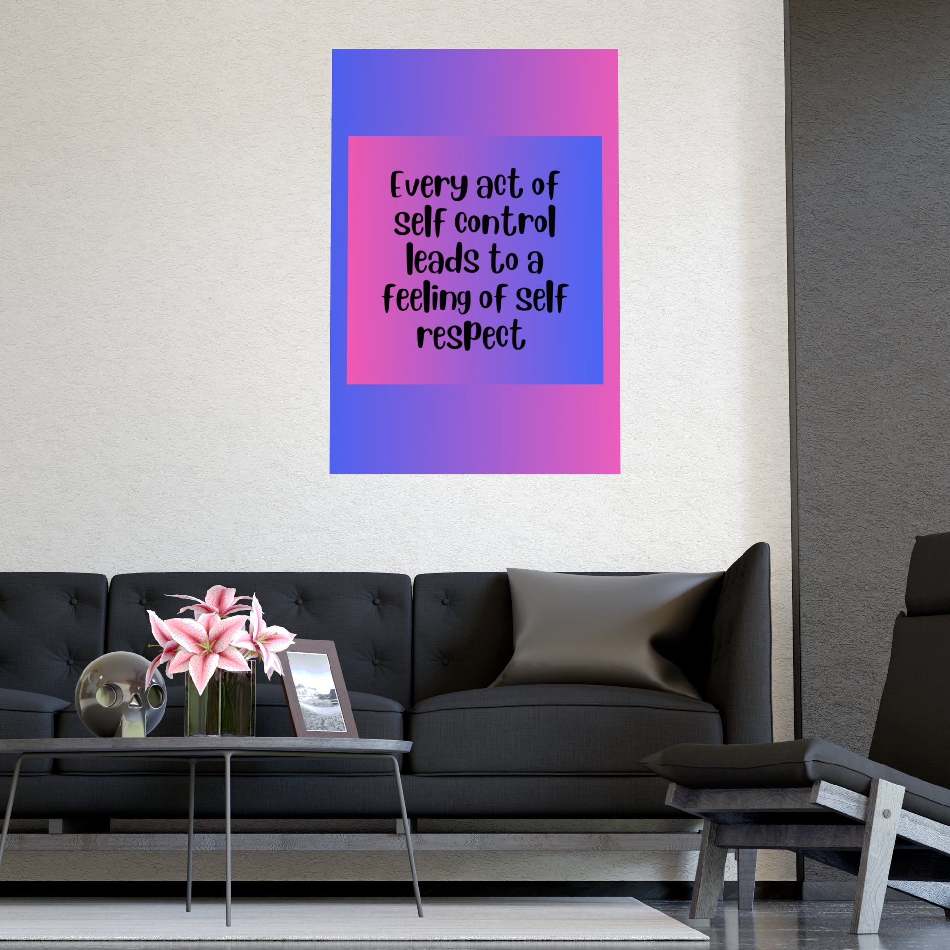 Inspirational Quote Poster: Every Act Of