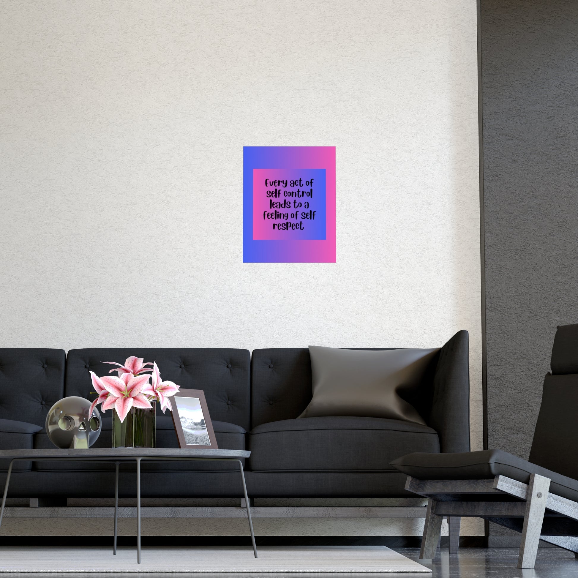 Inspirational Quote Poster: Every Act Of