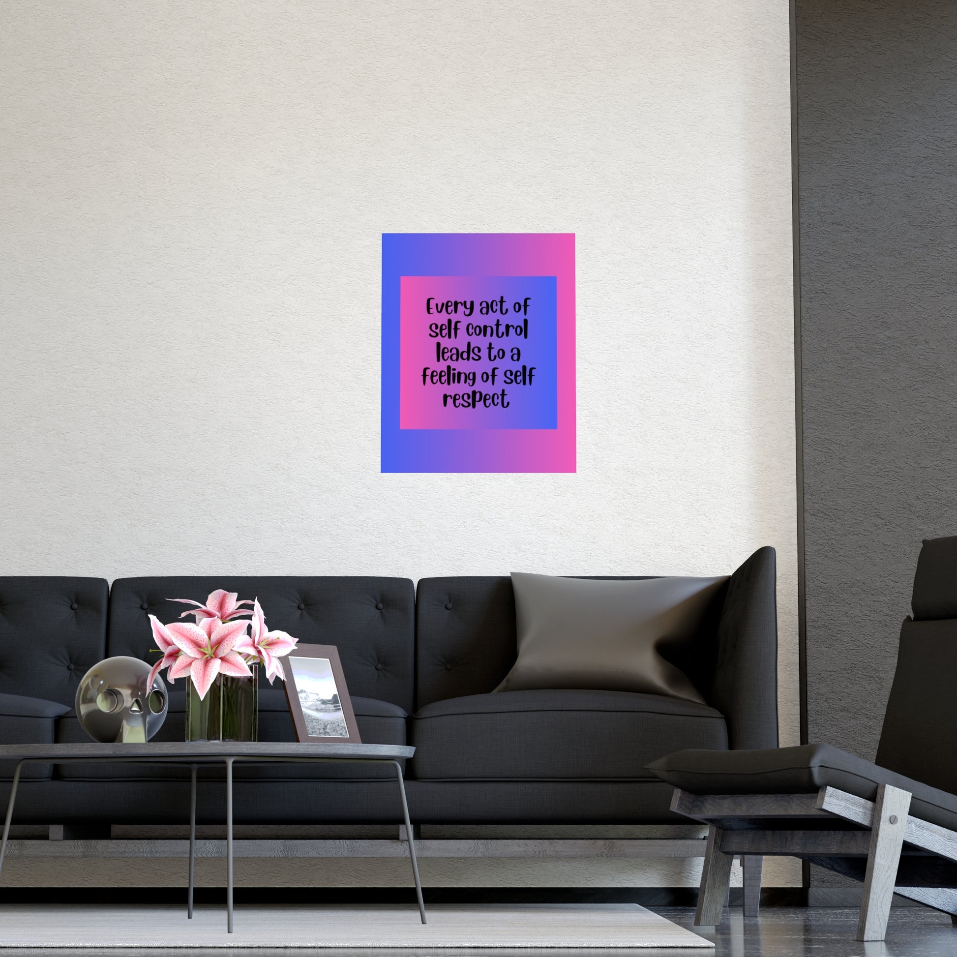 Inspirational Quote Poster: Every Act Of
