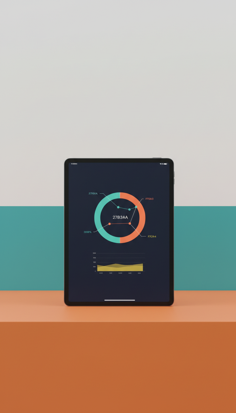 User Dashboard on Tablet Display